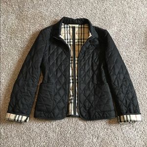 Burberry quilted coat